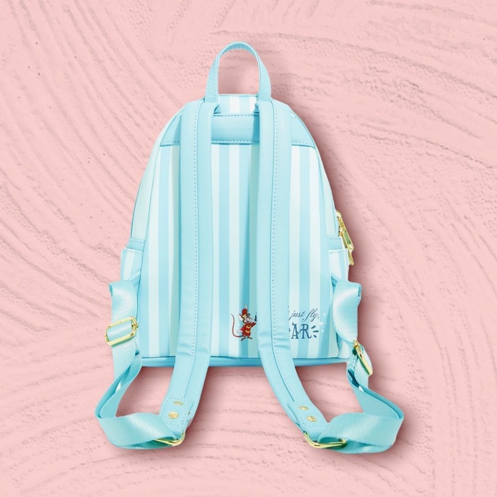 LOUNGEFLY Disney Dumbo Don't Just Fly, Soar Mini Backpack - Picture 4 of 4